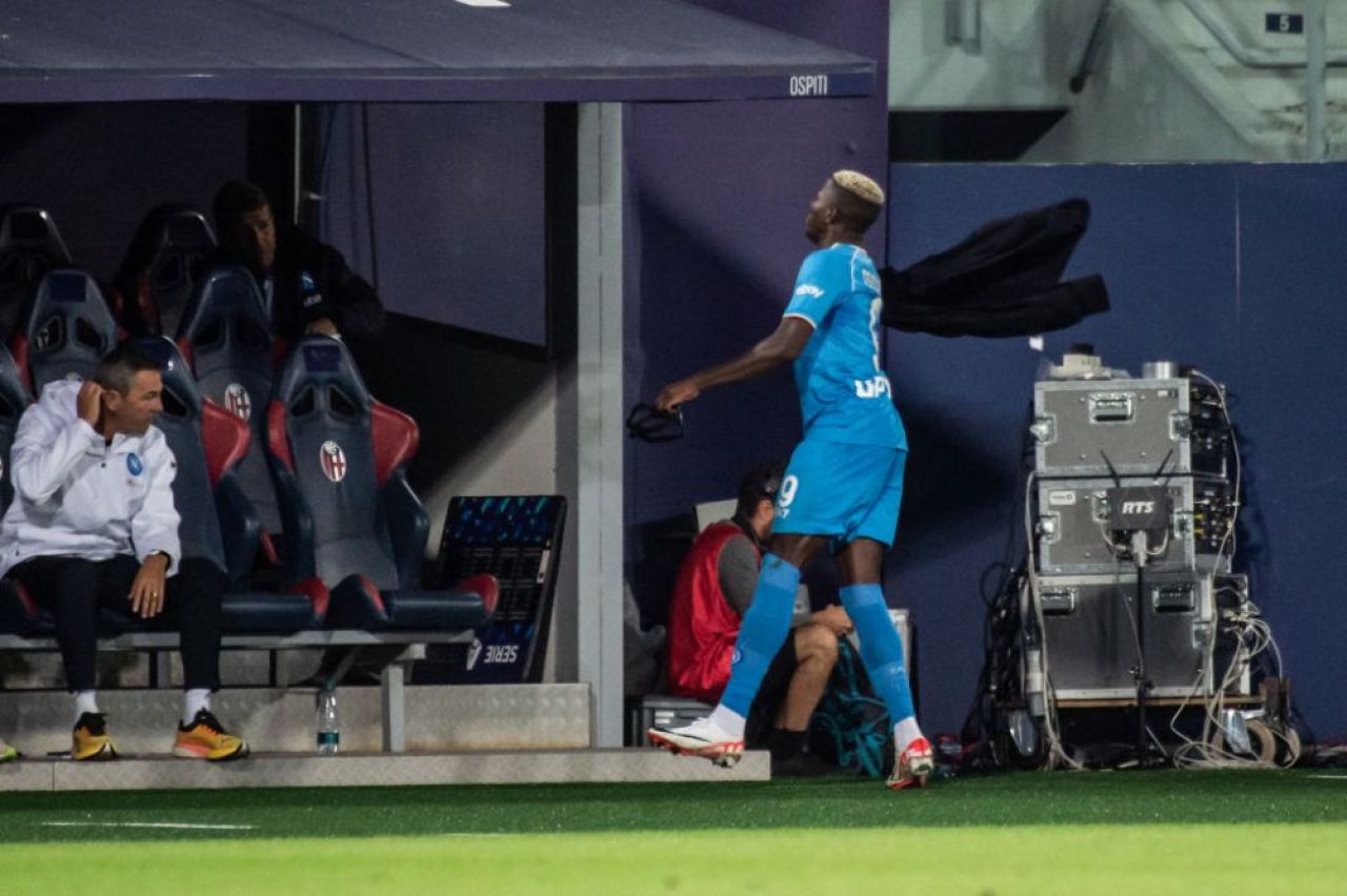 Campioana din Italia stă pe un butoi de pulbere! Reacția nervoasă a lui Victor Osimhen la adresa tehnicianului Rudi Garcia_1