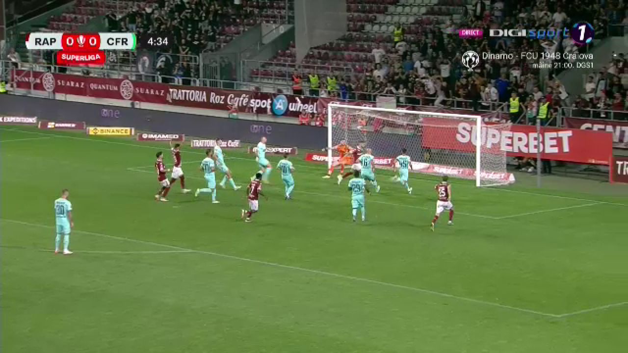 Rapid București - CFR Cluj 3-1 | Show în Giulești și trei puncte importante pentru trupa lui Bergodi_4