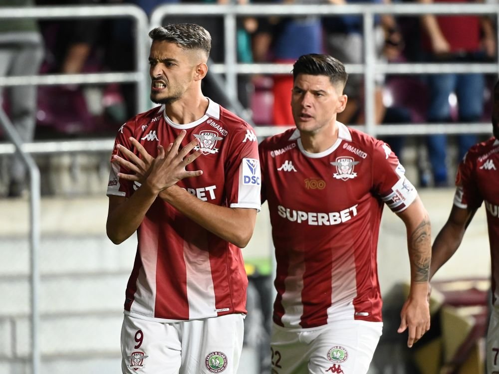 Rrahmani face toți banii! Kosovarul de la Rapid e golgheter în Superligă, cu trei ”duble” în patru meciuri_2