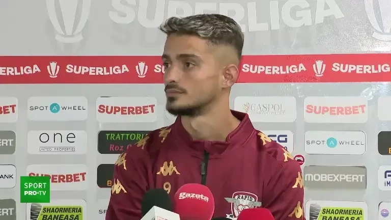 Albion Rrahmani, după Rapid - CFR Cluj 3-1 (26/09/2023)