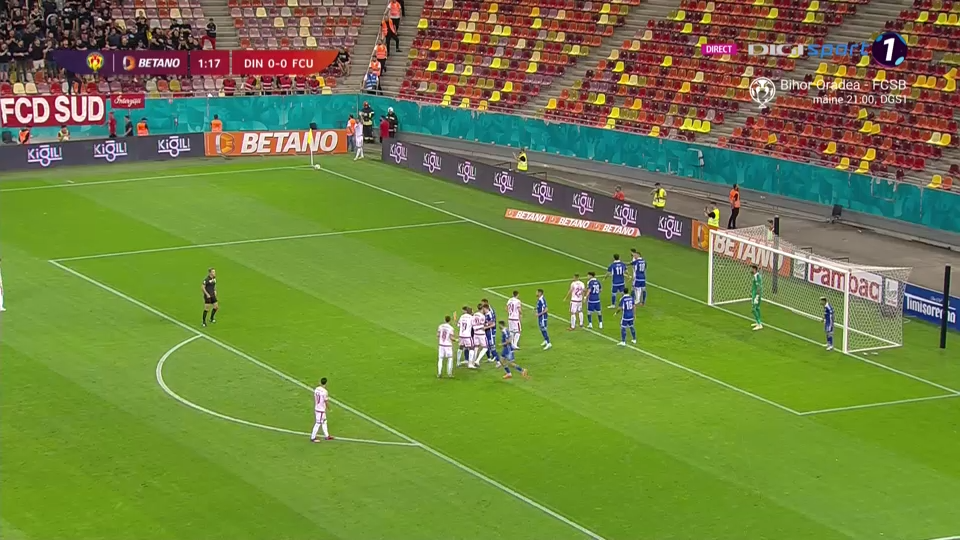 Final de meci: Dinamo București - FCU Craiova 1-1 | Cele două formații își împart punctele în prima etapă a Cupei României_3