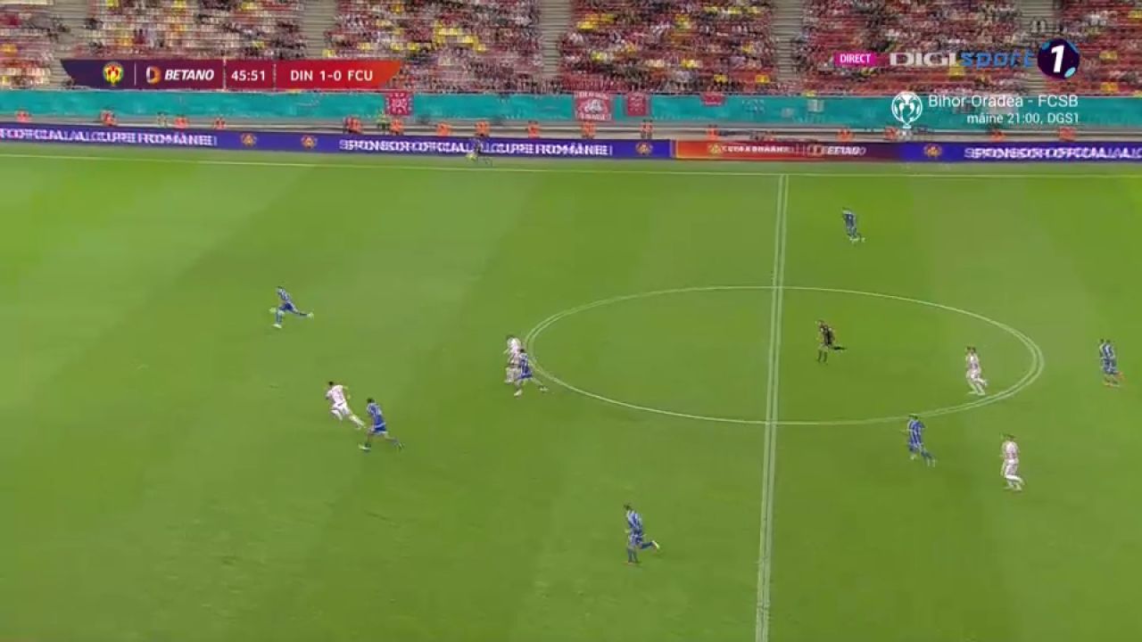 Final de meci: Dinamo București - FCU Craiova 1-1 | Cele două formații își împart punctele în prima etapă a Cupei României_8