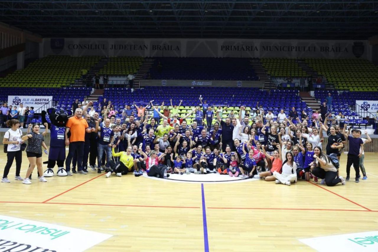 Dunărea Brăila, victorie după un meci dramatic cu Rapid. Cum arată clasamentul în Liga Națională de handbal feminin_2