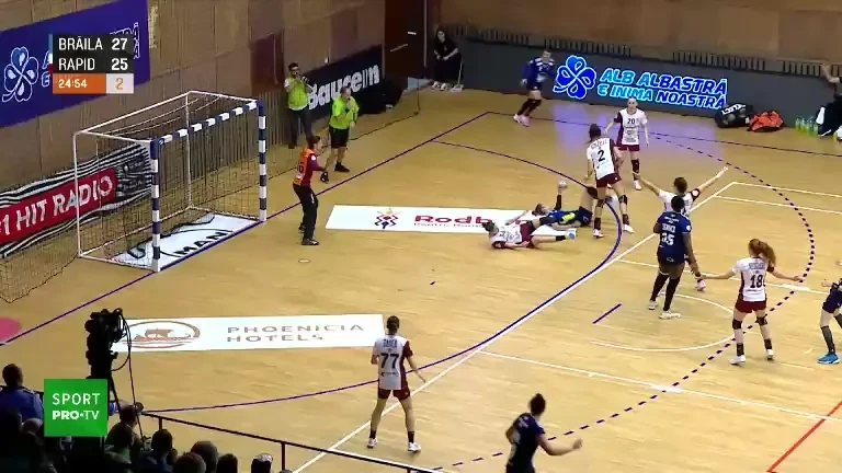 Dunărea Brăila - Rapid 28-27