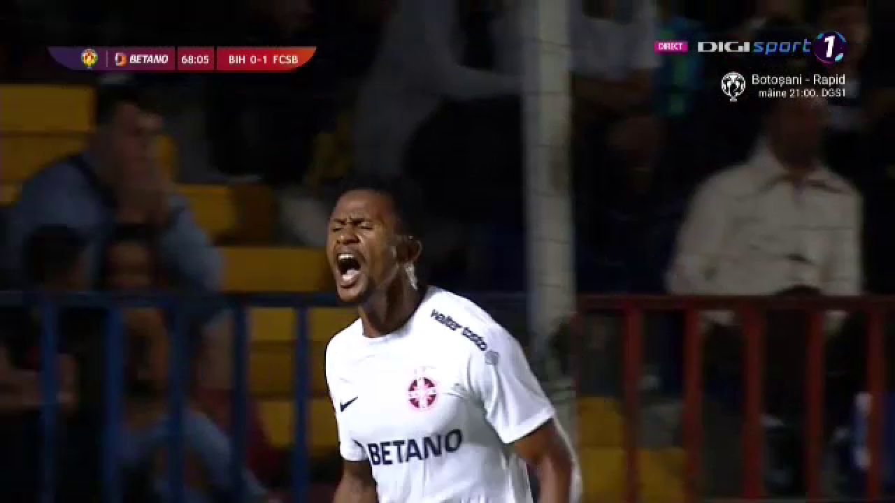 Siyabonga Ngezana a spart gheața și a înscris primul gol pentru FCSB!_1