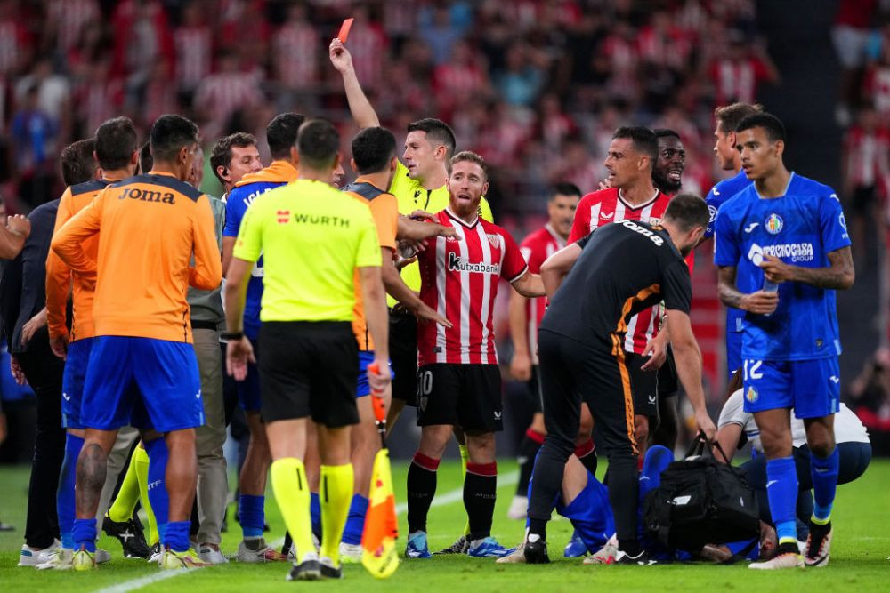 Scandal după Athletic Bilbao - Getafe! Inaki Williams s-a dezlănțuit după gesturile nesportive ale oaspeților. Atac la adresa antrenorului&nbsp;