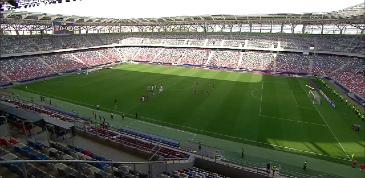 Cum arată tribunele stadionului din Ghencea la Steaua - U Cluj_1