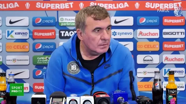 Gică Hagi, conferință de presă &icirc;nainte de Farul - Sepsi (29.09.2023)