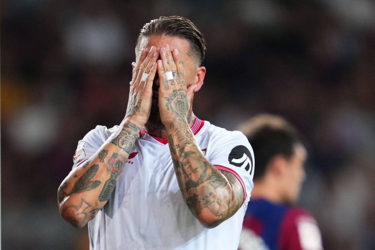 Bietul Sergio Ramos! Păcălit de Lamine Yamal, a dat autogolul decisiv în derby-ul Barcelona - Sevilla_1