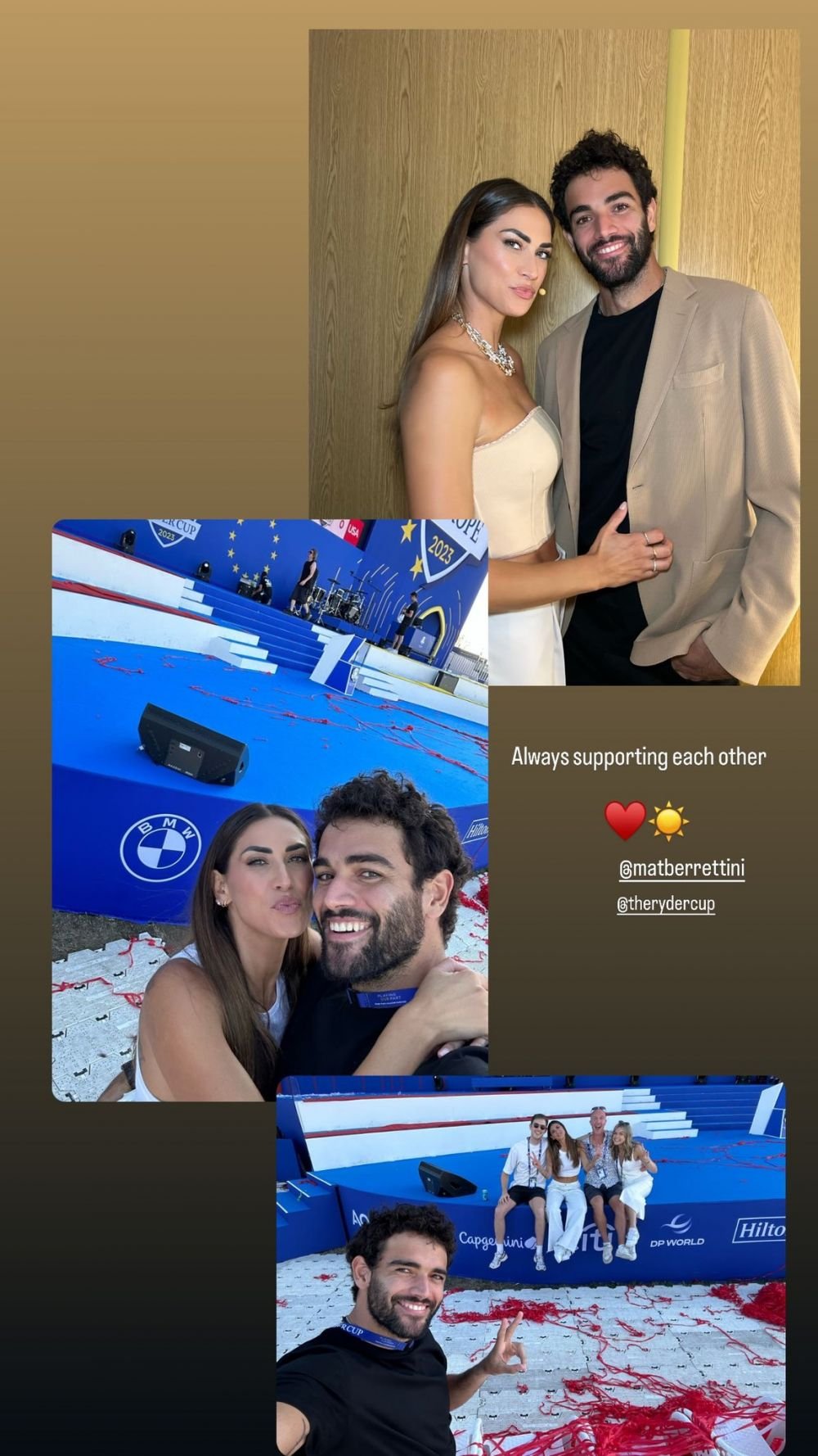 Noua iubită a tenismenului Matteo Berrettini e mai faimoasă decât el: s-a iubit cu Christian Vieri și Kevin Prince-Boateng _13