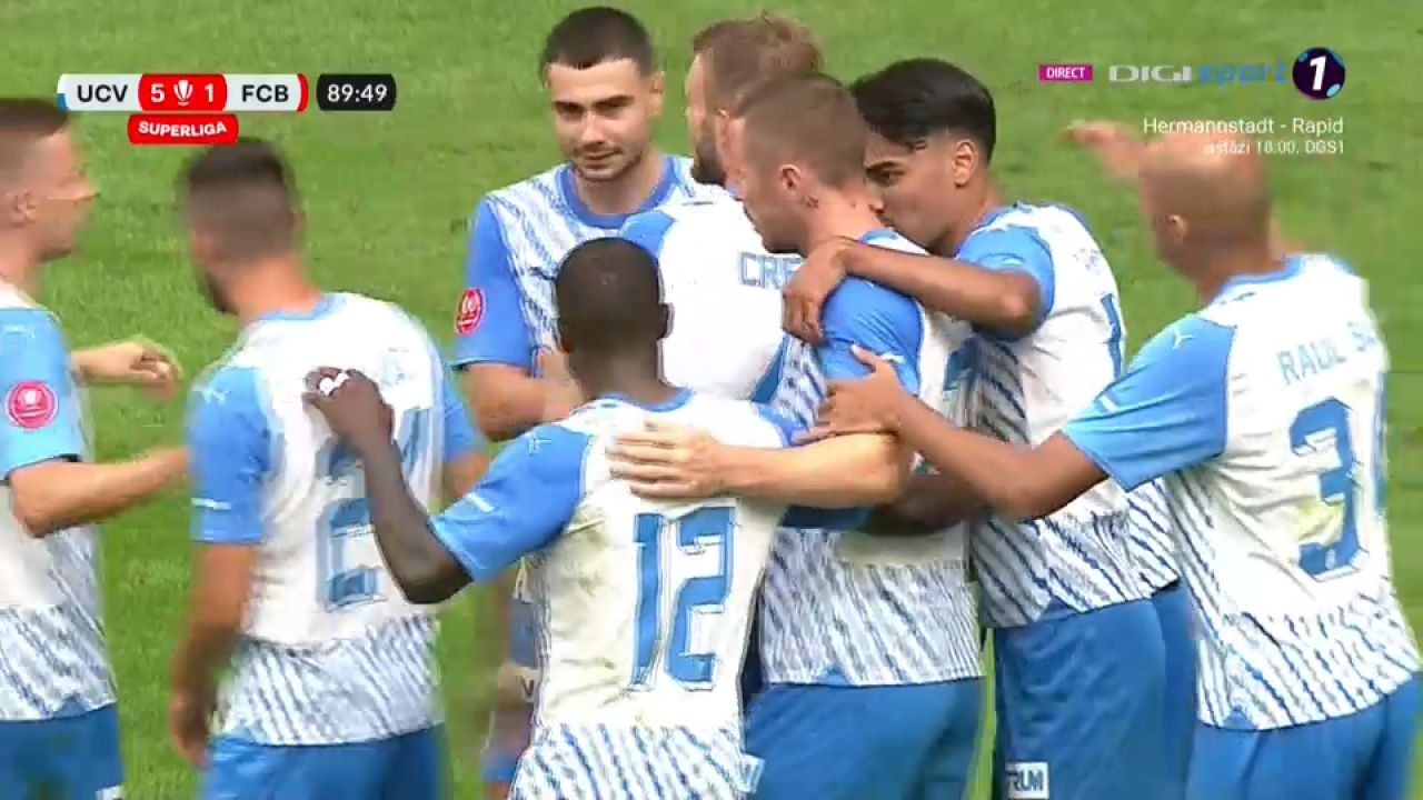 Universitatea Craiova - FC Botoșani 5-1 | Roguljic și Mitriță marchează pe final, oltenii urcă pe locul doi în Superligă_1