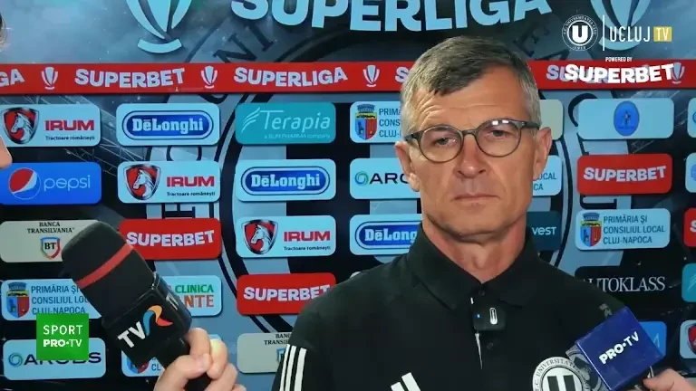 Ioan Ovidiu Sabău, &icirc;nainte de FCSB - U Cluj (1.10.2023)