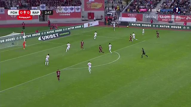 Bulgaru' show la Sibiu! Alex Ioniță l-a lăsat ”mască” pe portarul advers și a înscris din nou pentru Rapid_6