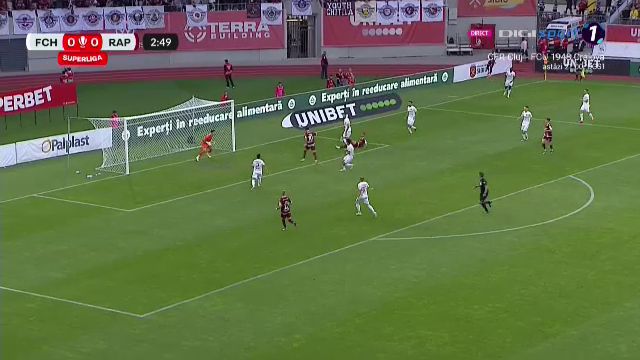 Bulgaru' show la Sibiu! Alex Ioniță l-a lăsat ”mască” pe portarul advers și a înscris din nou pentru Rapid_8