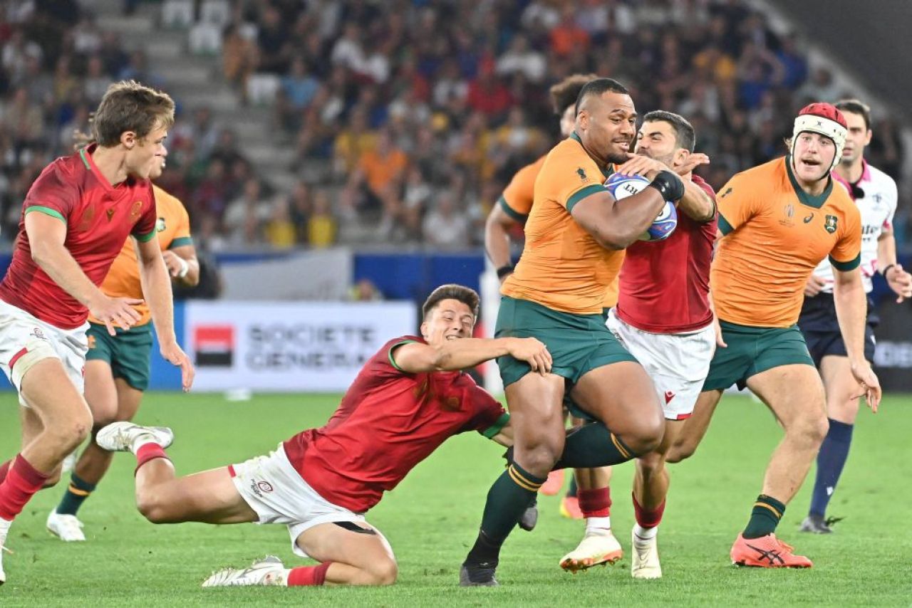 Așa da! Portugalia, două eseuri contra Australiei la Cupa Mondială de rugby din Franța. Cu ce scor s-a terminat meciul de la Saint-Etienne_1