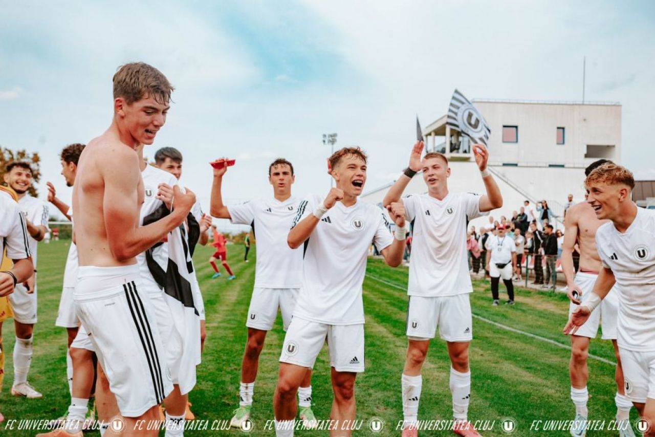 Ianis Stoica, 21 de ani în decembrie, a jucat și a făcut show la U Cluj-Under 18 în ziua meciului cu FCSB!_3
