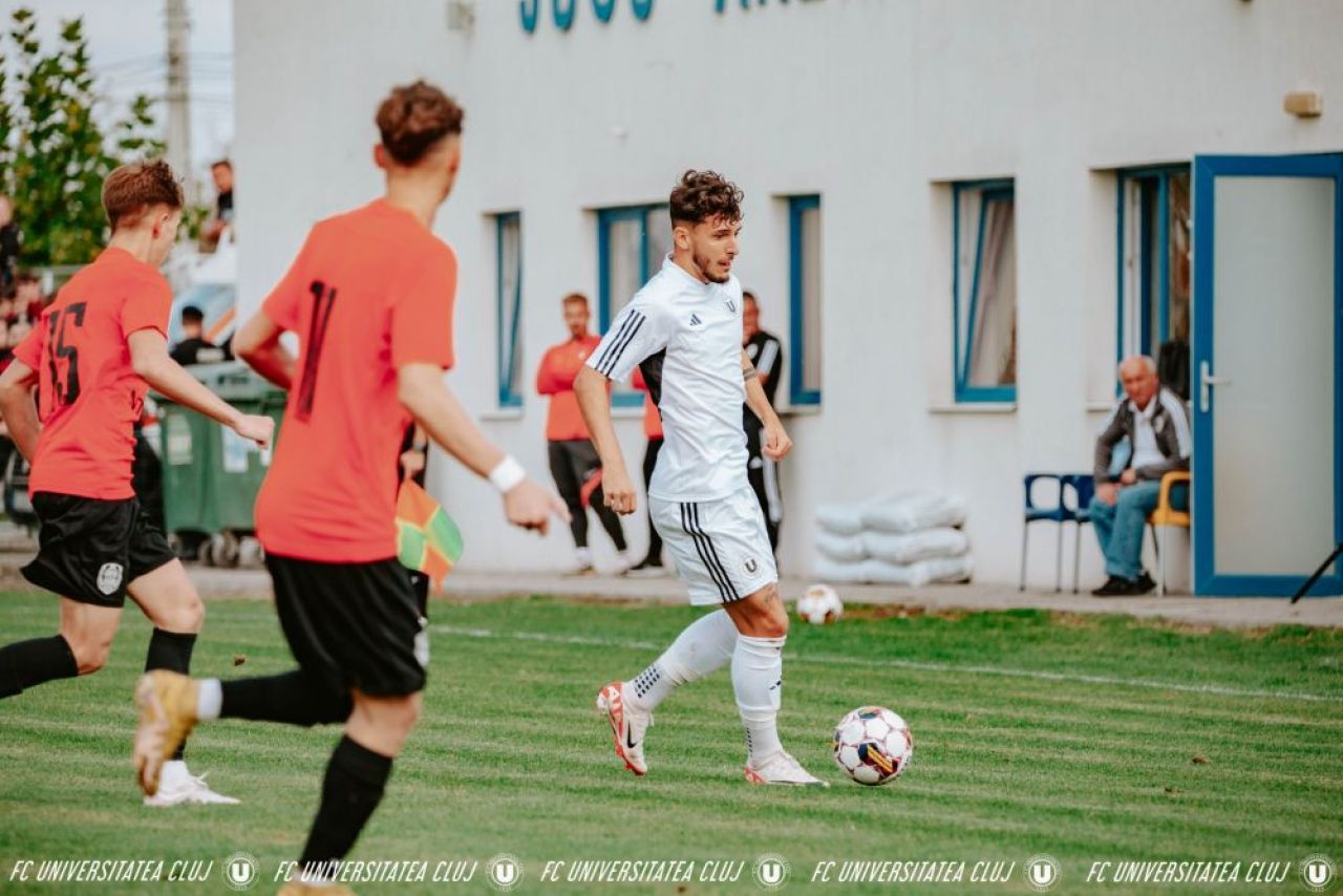 Ianis Stoica, 21 de ani în decembrie, a jucat și a făcut show la U Cluj-Under 18 în ziua meciului cu FCSB!_4