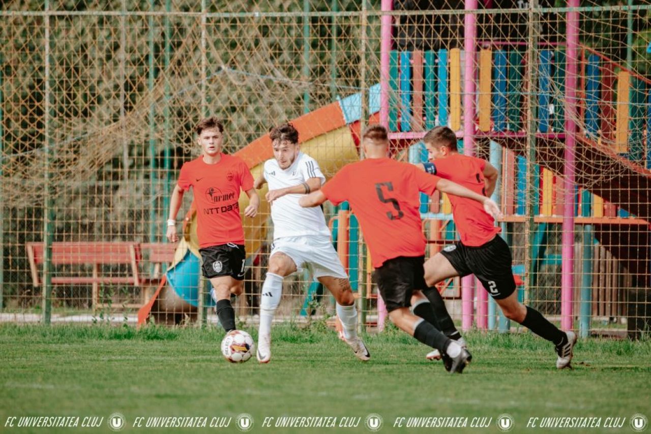 Ianis Stoica, 21 de ani în decembrie, a jucat și a făcut show la U Cluj-Under 18 în ziua meciului cu FCSB!_5