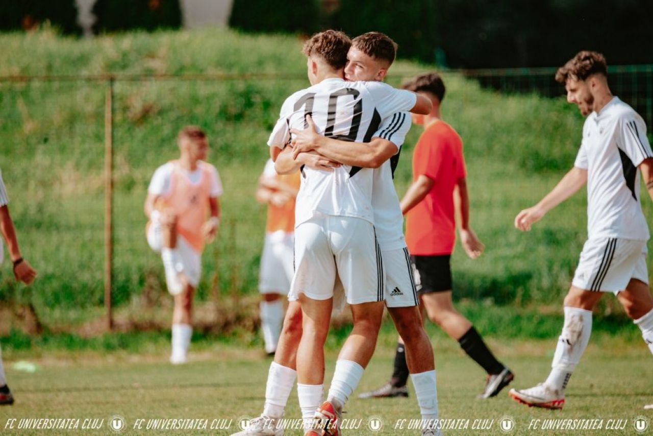 Ianis Stoica, 21 de ani în decembrie, a jucat și a făcut show la U Cluj-Under 18 în ziua meciului cu FCSB!_6