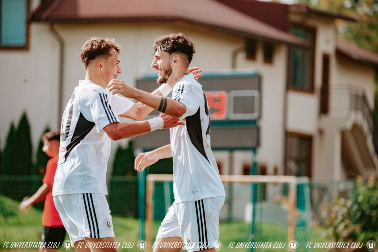 Ianis Stoica, 21 de ani în decembrie, a jucat și a făcut show la U Cluj-Under 18 în ziua meciului cu FCSB!_8