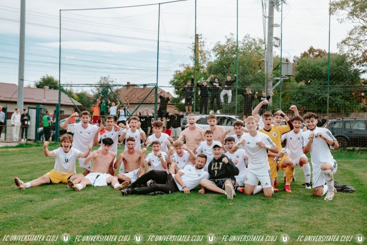 Ianis Stoica, 21 de ani în decembrie, a jucat și a făcut show la U Cluj-Under 18 în ziua meciului cu FCSB!_9