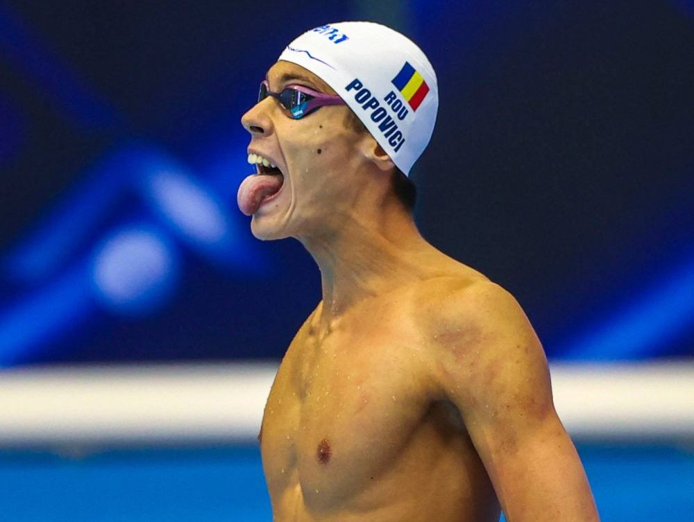 David Popovici nu va participa la Campionatele Mondiale de la Doha! Explicațiile pentru absență