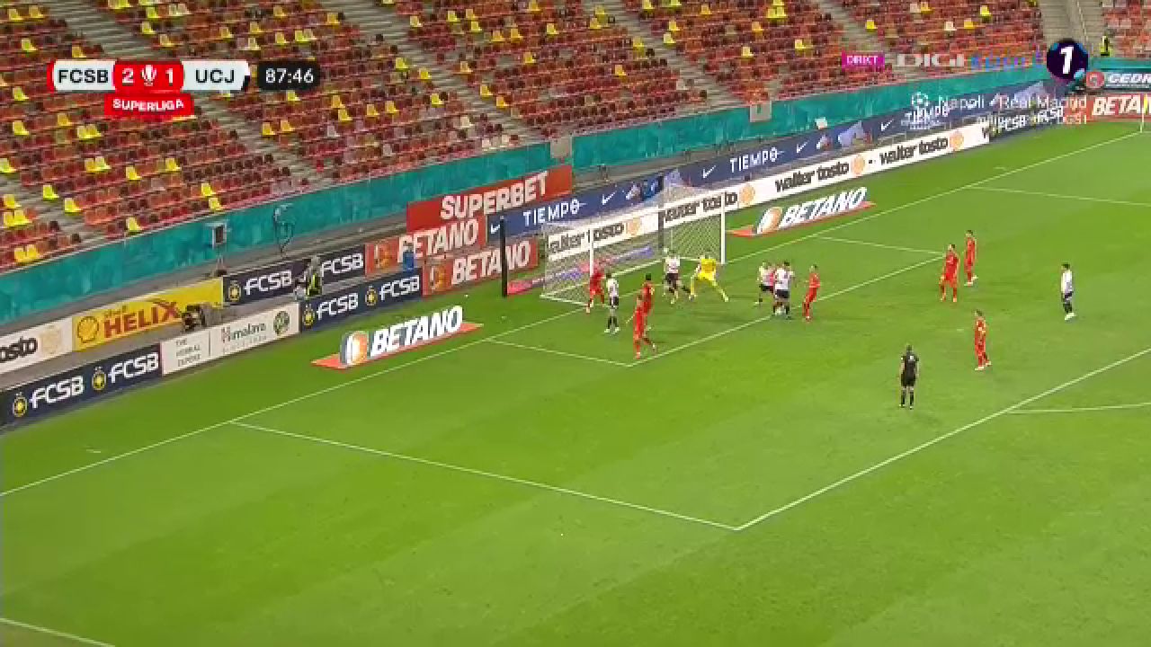 FCSB - U Cluj 2-2 | 'Dinozaurii' de la Cluj, egali cu tinerii vicecampioanei! Mitrea a dat gol aproape de final_14