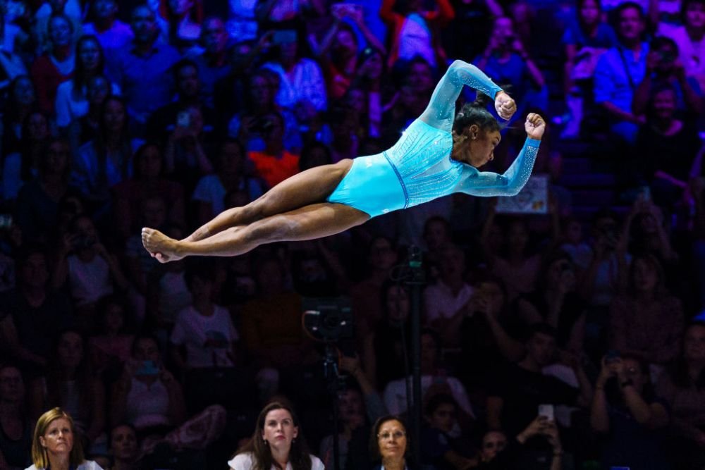 A scris istorie chiar și cu penalizare! Simone Biles a dominat competiția deși știa că i se deduc puncte la săritura senzațională care îi poartă numele _5