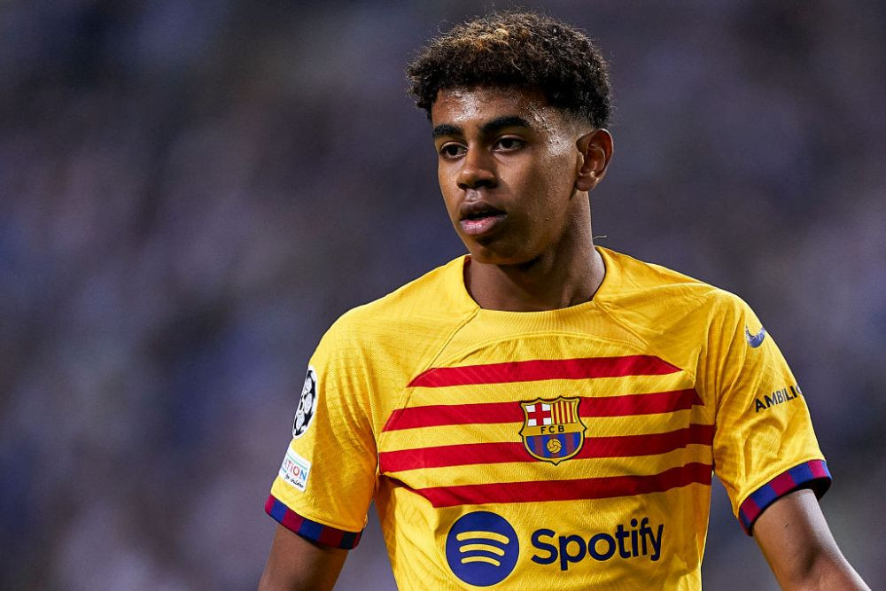 Lamine Yamal, puștiul minune al Barcelonei, a scris istorie &icirc;n Champions League! A dobor&acirc;t un nou record