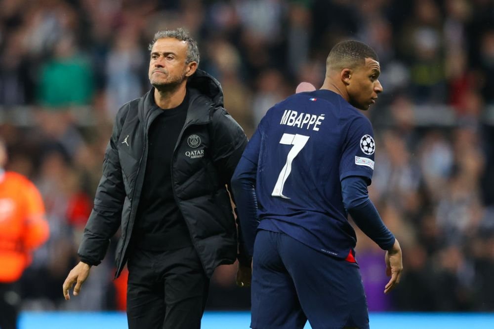 Cine mai joacă așa &icirc;n Europa? . Luis Enrique, demolat după umilința lui PSG cu Newcastle