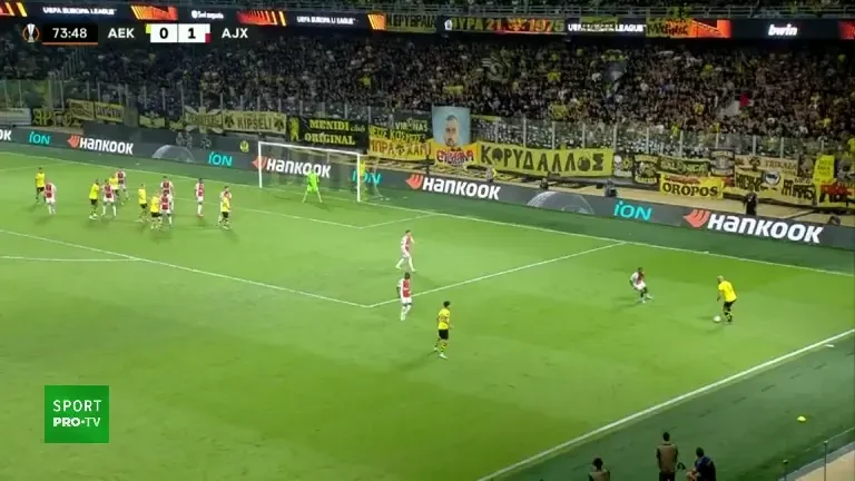 AEK - Ajax 1-1 (Pro Arena & VOYO)