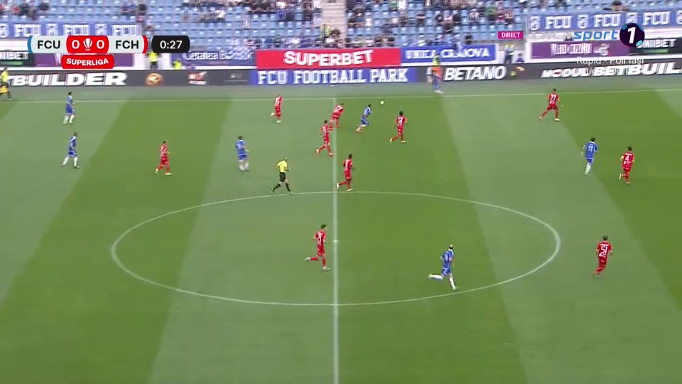 FCU Craiova - FC Hermannstadt 1-1 | Craiova rămâne în zona play-out-ului după remiza de pe arena ”Ion Oblemenco”_14
