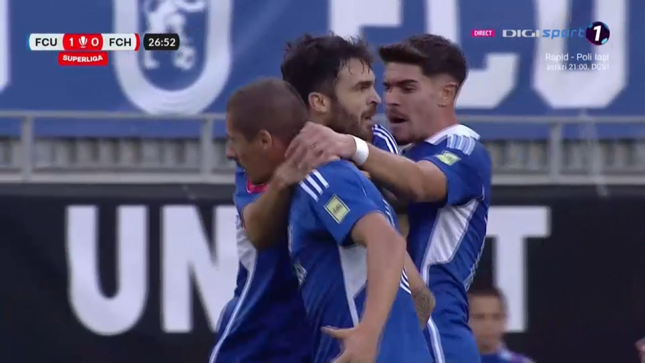 FCU Craiova - FC Hermannstadt 1-1 | Craiova rămâne în zona play-out-ului după remiza de pe arena ”Ion Oblemenco”_15