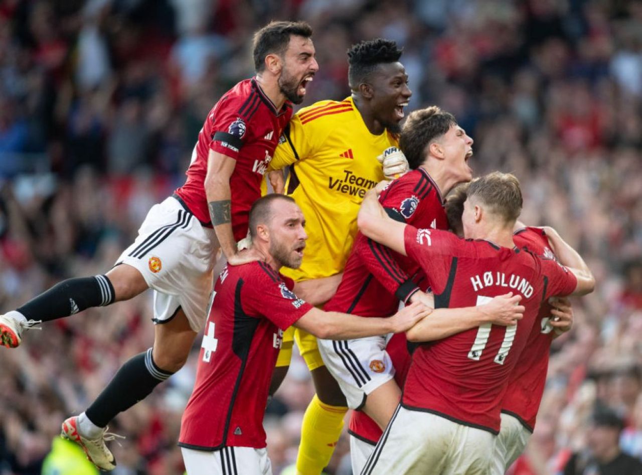 Revenire spectaculoasă pentru Manchester United, în minutele de prelungiri. E pentru prima dată în istorie când echipa face asta_1