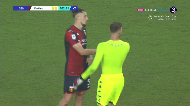 Portarul Giroud vs atacantul Pușcaș! A intrat în poartă și a blocat tot în Genoa - Milan! Drăgușin a refuzat să își înlocuiască portarul _18
