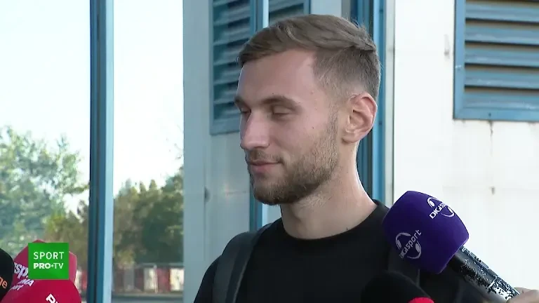 Declarațiile lui Denis Drăguș la sosirea &icirc;n țară (08.10.2023)