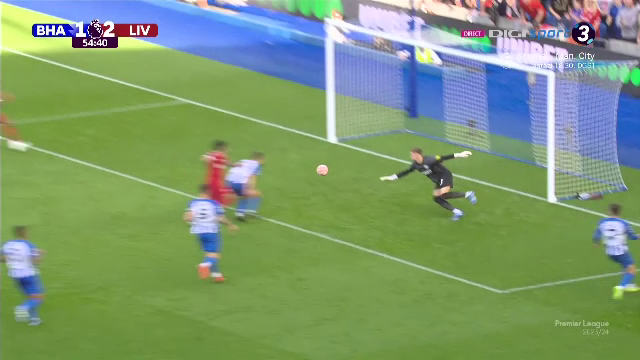 Ratare monumentală în Brighton - Liverpool, după o fază sclipitoare a 