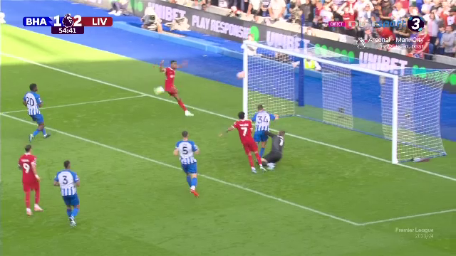Ratare monumentală în Brighton - Liverpool, după o fază sclipitoare a 