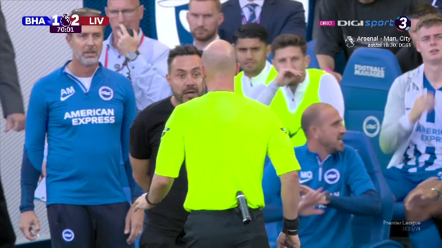 Roberto De Zerbi, criză de nervi la marginea terenului! Jurgen Klopp a venit să-l calmeze_10