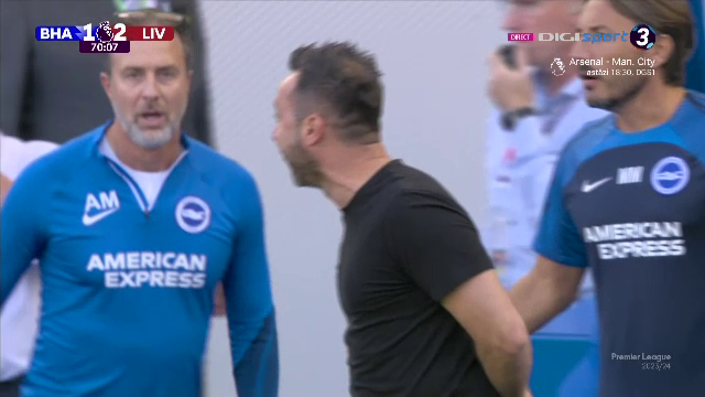 Roberto De Zerbi, criză de nervi la marginea terenului! Jurgen Klopp a venit să-l calmeze_15