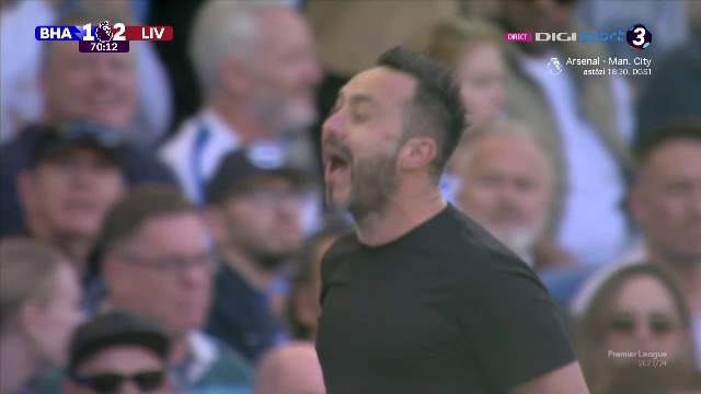 Roberto De Zerbi, criză de nervi la marginea terenului! Jurgen Klopp a venit să-l calmeze_21