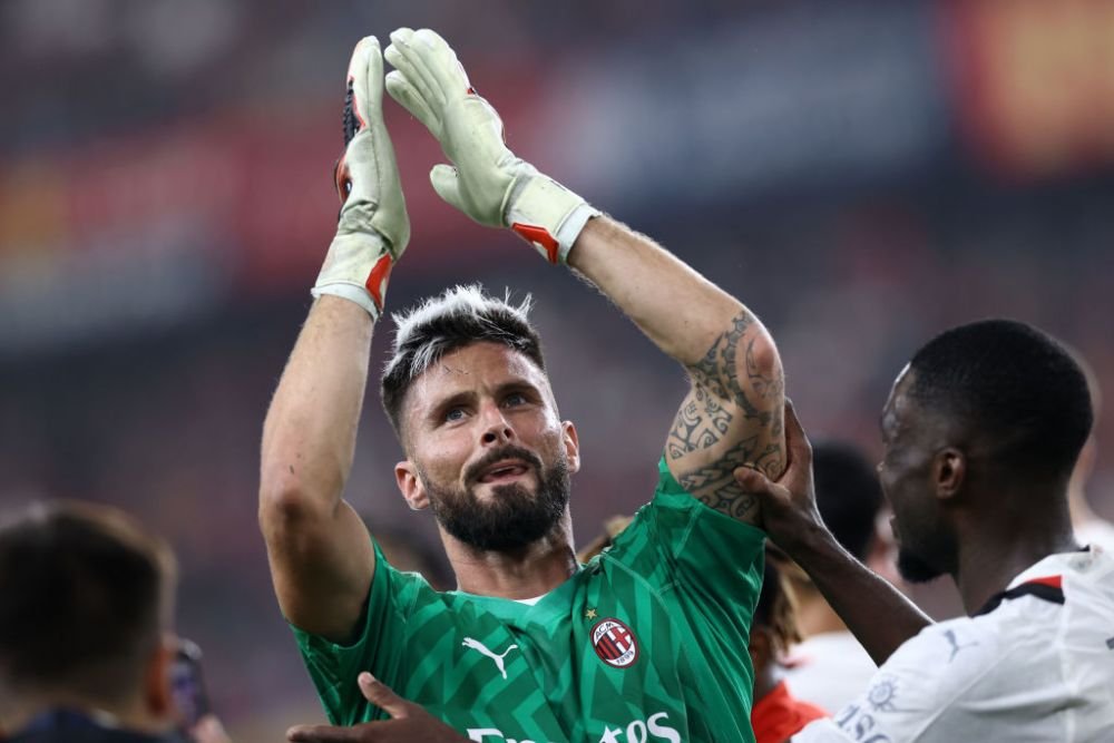 Decizie fără precedent luată de AC Milan după ce Olivier Giroud a intrat în poartă și a devenit erou