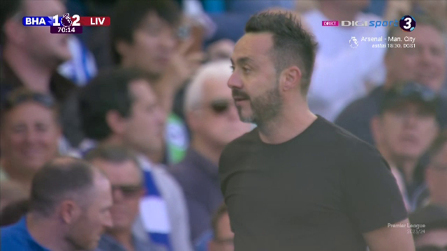 Roberto De Zerbi, criză de nervi la marginea terenului! Jurgen Klopp a venit să-l calmeze_22
