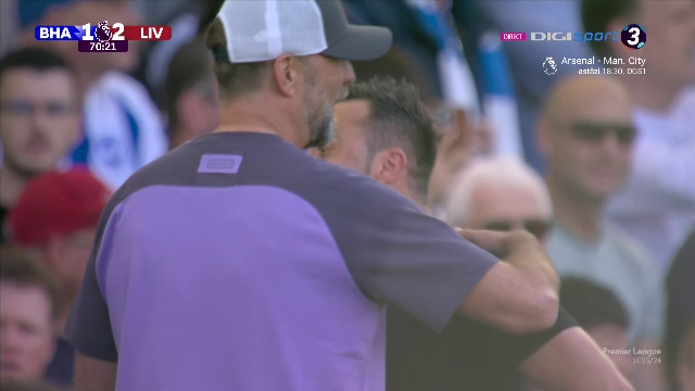 Roberto De Zerbi, criză de nervi la marginea terenului! Jurgen Klopp a venit să-l calmeze_30