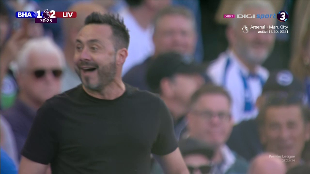 Roberto De Zerbi, criză de nervi la marginea terenului! Jurgen Klopp a venit să-l calmeze_35