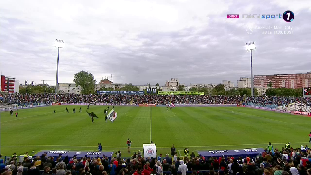Atmosferă superbă la Oțelul Galați - Farul Constanța!