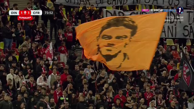 Ovidiu Hațegan a oprit meciul dintre Dinamo și CFR Cluj. Ce au pregătit fanii „câinilor roșii”, în memoria lui Cătălin Hîldan_10