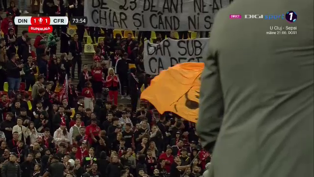 Ovidiu Hațegan a oprit meciul dintre Dinamo și CFR Cluj. Ce au pregătit fanii „câinilor roșii”, în memoria lui Cătălin Hîldan_17