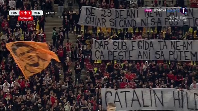 Ovidiu Hațegan a oprit meciul dintre Dinamo și CFR Cluj. Ce au pregătit fanii „câinilor roșii”, în memoria lui Cătălin Hîldan_40