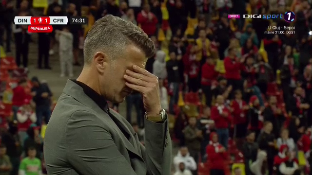 Ovidiu Hațegan a oprit meciul dintre Dinamo și CFR Cluj. Ce au pregătit fanii „câinilor roșii”, în memoria lui Cătălin Hîldan_48
